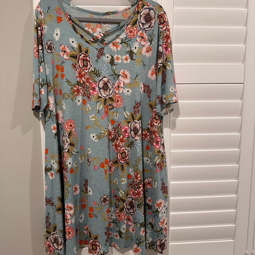 Floral Print Dress